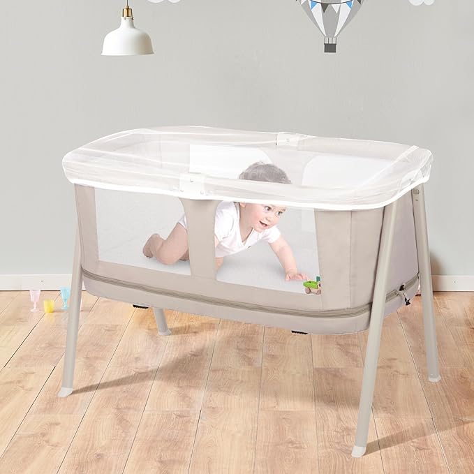 Baby Mosquito Net for Stroller 2 Pack, Perfect Bug Net for Strollers, Bassinets, Cradles, Playards, Pack N Plays and Portable Mini Crib, Baby Insect Netting Cover, White