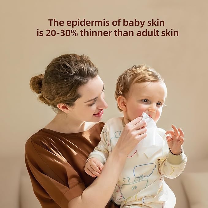 Winner 100% Cotton Dry Wipes, USDA Certified Baby Wipes, Soft & Gentle, Hypoallergenic & Unscented for Baby Sensitive Skin, Use Wet/Dry for Diaper Changes, Meals & Cleanup, Pack of 1, 100 pcs
