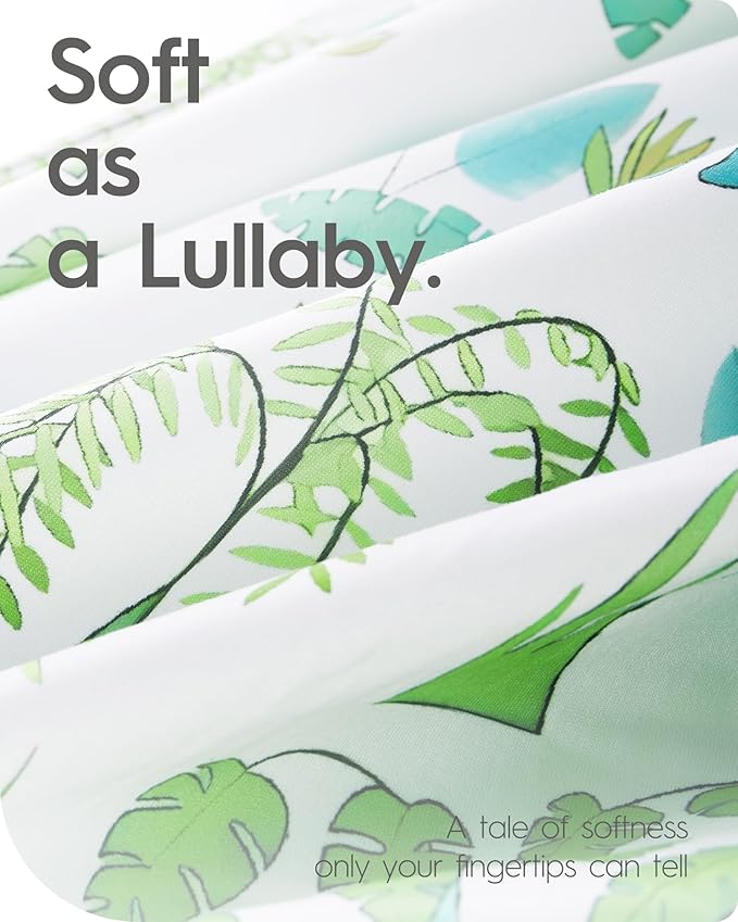 TotBasic Premium Soft boy Crib Sheets, Ultra Breathable Crib Fitted Sheet, Super Stretchy Baby Bed Sheets 28''x52''x9'' Extra Deep Pocket