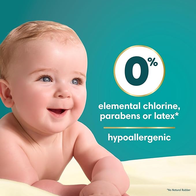 Pampers Swaddlers Diapers, Size 1 (8-14 lbs), 198 Count, Absorbent, Keeps Baby Dry and Comfortable, Skin Safe Disposable Baby Diaper (Packaging May Vary)