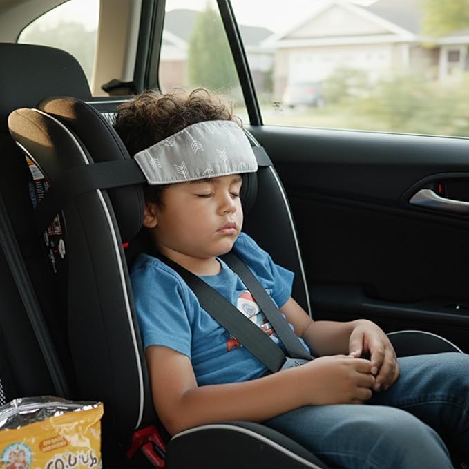 3 Pcs Baby Carseat Head Support, Car Seat Straps Pillow Support Ban, Stroller Neck Relief Strap Headrest, Slumber Sling Sleep Positioner for Toddler Infants Child Children Kids(Arrow, Star, Zigzag)