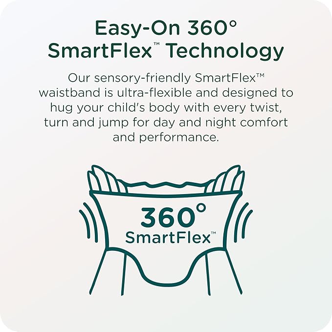 SmartyPants Pull Up Style Diapers | EWG Verified Safe & Plant-Based | Quilted 360 Waistband, Super Absorbent for Overnight Leak Protection |Training Pants by HealthyBaby | Size 4 (46 Count)
