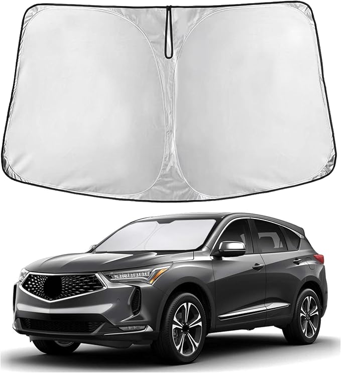 Econour Windshield Sunshade for Acura RDX 2019-2024 2025 2026, Sun Visor for Front Windshield & Window Sun Shade Cover, UV Heat Blocker & Protector, Car Accessories