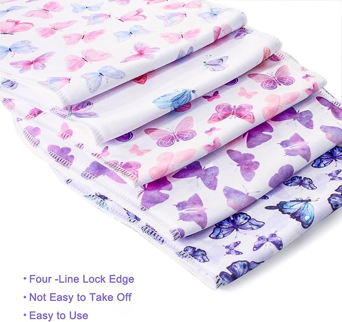 Benoxine 10-Pack Burp Cloths for Baby Boys and Girls - Organic Baby Burp Cloth,Baby Washcloths, Burp Rags, Large Neutral Burp Clothes for Newborn