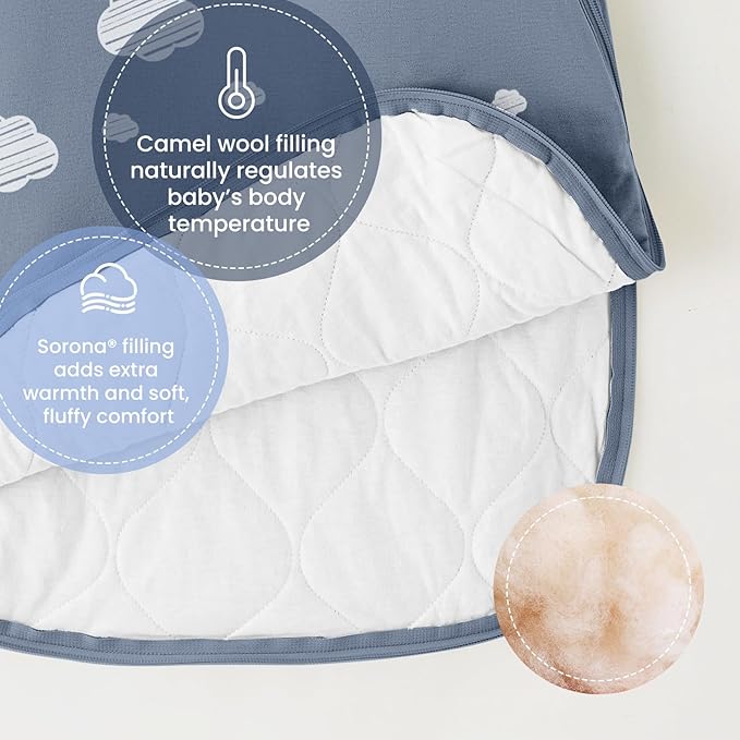 Unisex Sleeping Bag for Babies and Toddlers 3.5 Tog Sleep Sack, Baby Sleep Sack, One piece with sleeves, Gifts for Baby