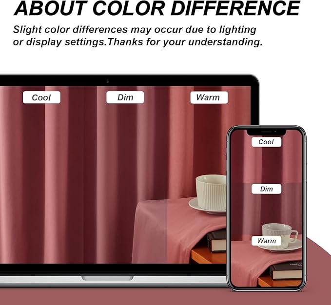 Topfinel 120 Inches Long Extra Long Dusty Rose Velvet Curtains for Living Room, Floor to Ceiling Grommet Insulating Boho Modern Cute Drapes 2 Panels Spring Home Decor,10 FT Bay Window