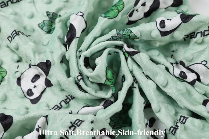 Dot Bassinet Sheet Set 2 Pack Stretch Fitted 35"x21" Bedside Bassinet Sheets,Ultra Soft, for Baby Girls and Boys Panda,Dinosaur