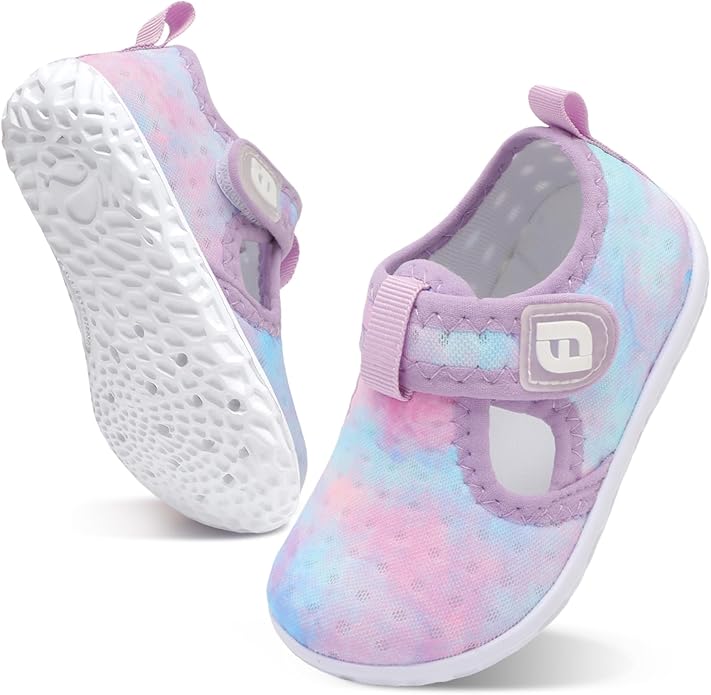 JOINFREE Baby Toddler Water Shoes Boys Girls Sandals Barefoot Kids Breathable Sneakers Shoes for Walking Running