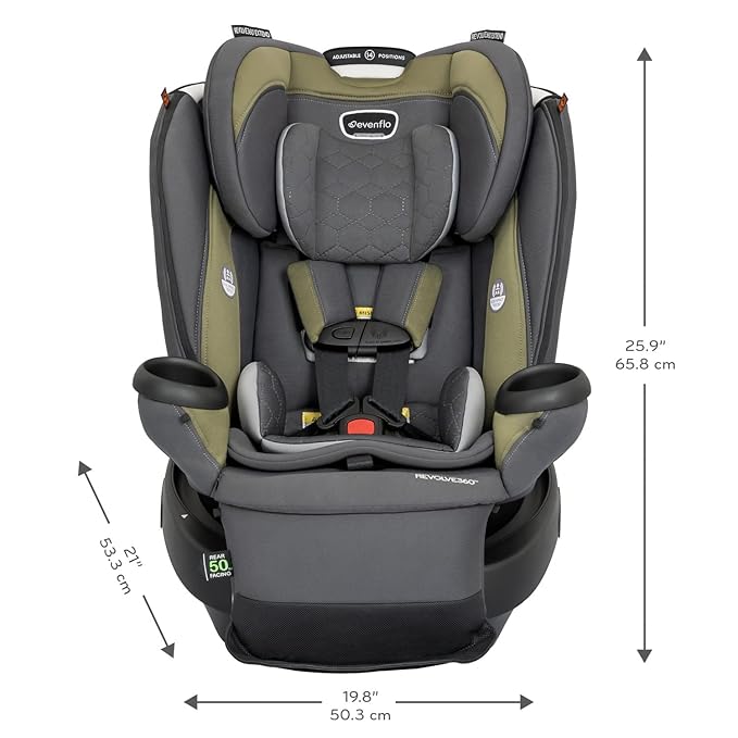 Evenflo Revolve Extend Rockland Convertible Car Seat