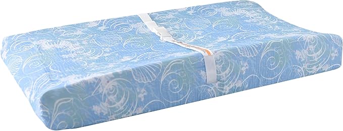 Changing Pad Cover for Baby Girls Boys - 100% Organic Cotton Muslin Changing Pad Sheets with Secure 360° Elastic Fit, Ultra-Soft for Delicate Skin, 2 Pack