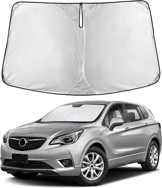 Econour Windshield Sunshade for Buick Envision 2016-2018 2019 2020, Sun Visor for Front Windshield & Window Sun Shade Cover, UV Heat Blocker & Protector, Car Accessories