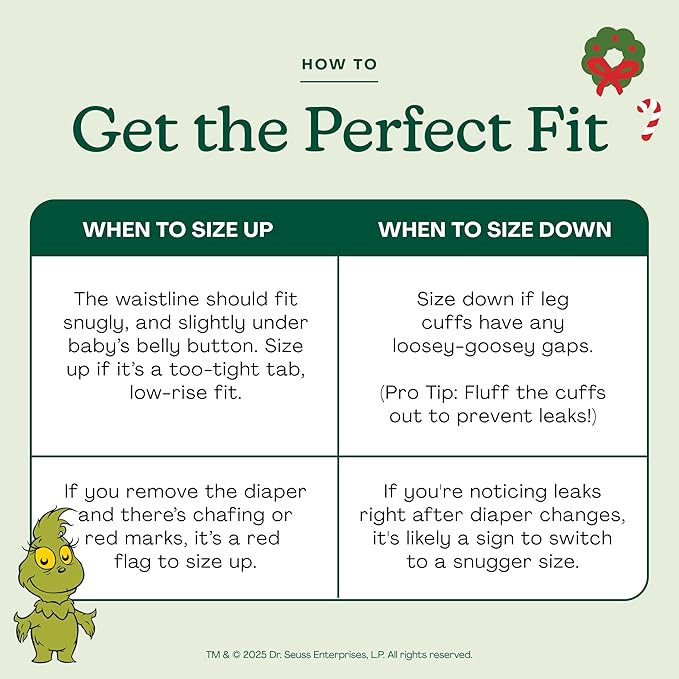 Hello Bello Diapers, Size 3 (14-24 lbs) Dr. Seuss Baby Grinch - 25 Count of Premium Disposable Baby Diapers, Hypoallergenic with Soft, Cloth-Like Feel