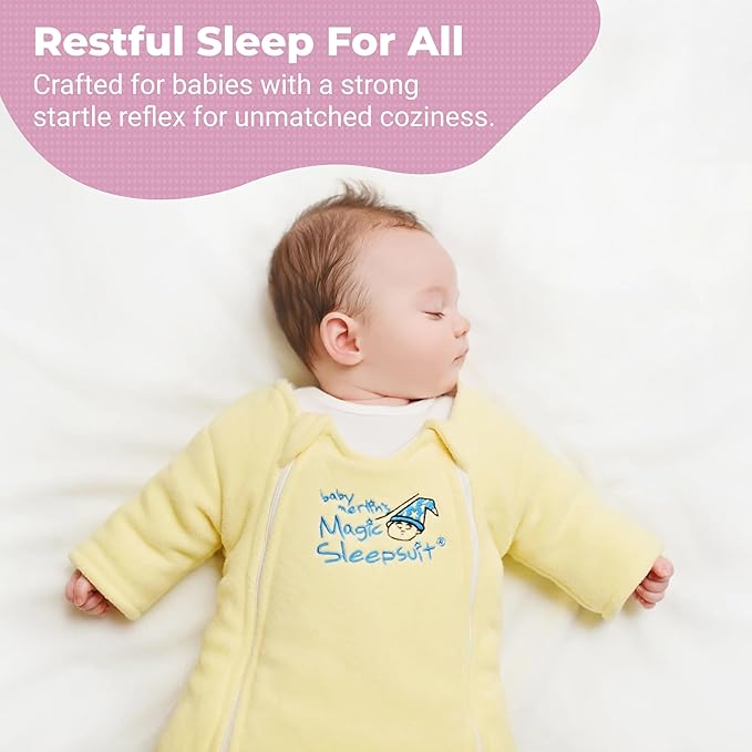 Magic Sleepsuit Baby Merlin's Microfleece Baby Swaddle Transition Product