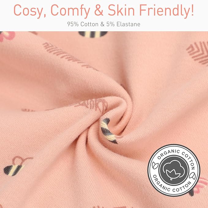 2 Pack Transitional Swaddle Sack with Arms Up Length Sleeves & Mitten Cuffs, Sleeping Sack Bag 2 Ways Zipper, Wearable Swaddling Blanket for Newborns Baby Snug Fit Calms Startle Reflex