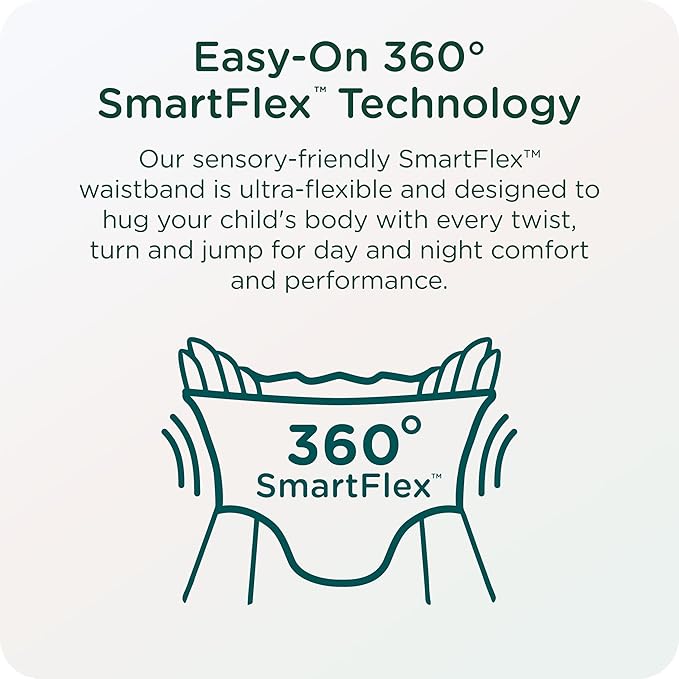 SmartyPants Pull Up Style Diapers | EWG Verified Safe & Plant-Based | Quilted 360 Waistband, Super Absorbent for Overnight Leak Protection | Training Pants by HealthyBaby | Size 6 (32 Count)