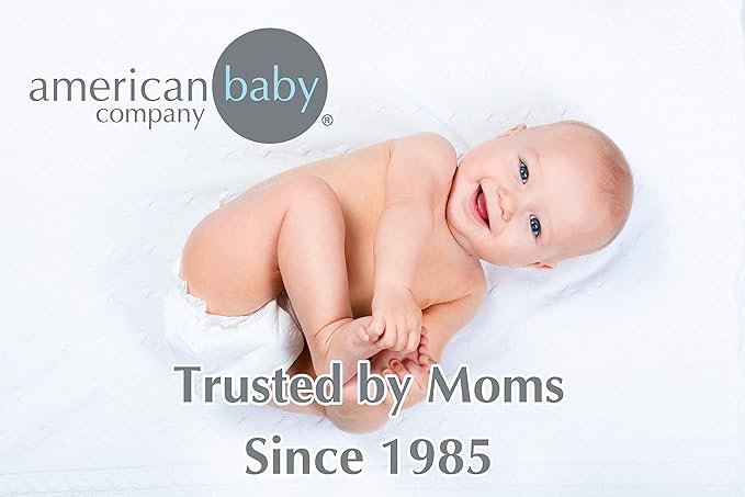 American Baby Company 15" x 33" Fitted Bassinet Sheet, 100% Natural Cotton Jersey Knit, Cream, Soft Breathable