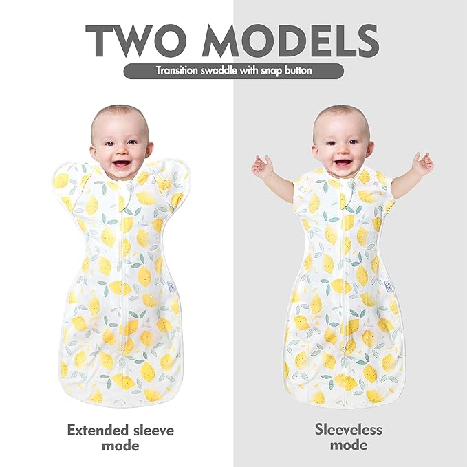 Baby Swaddle Sleep Sacks 6-9 Months - Transitional Swaddles Bag with Arms Up Design, Newborn Sleep Sack, Nursery Swaddling Blankets, Infants, Breathable Soft
