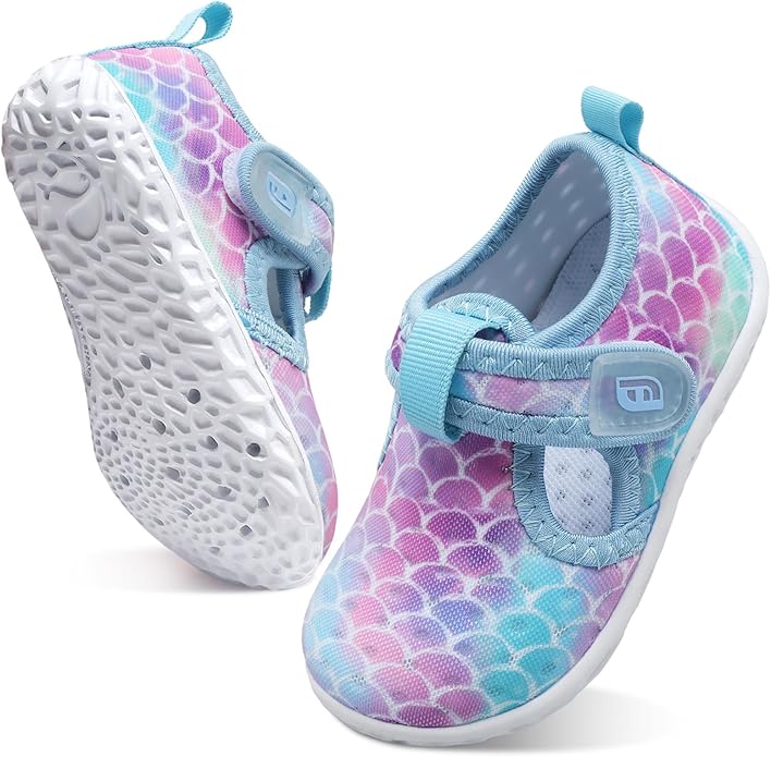 JOINFREE Baby Toddler Water Shoes Boys Girls Sandals Barefoot Kids Breathable Sneakers Shoes for Walking Running