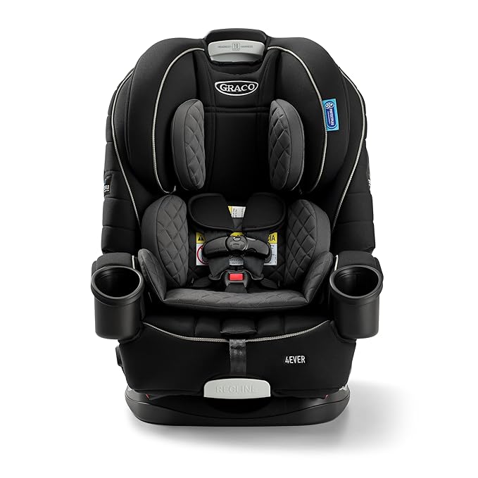 Graco 4Ever 4 in 1 Car Seat, Featuring TrueShield Side Impact Technology, Adjustable Harness System, Ideal for Newborns, Infants, Toddlers & Kids