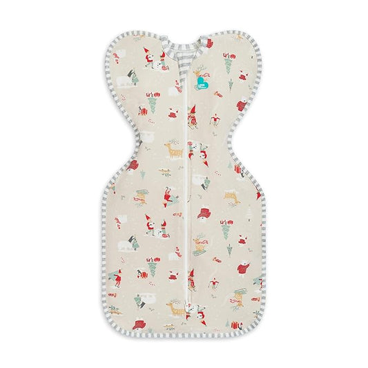 Love to Dream Swaddle UP, Baby Sleep Sack, Self-Soothing Swaddles for Newborns, Improves Sleep, Snug Fit Helps Calm Startle Reflex, New Born Essentials for Baby, 8-13 lbs, Beige