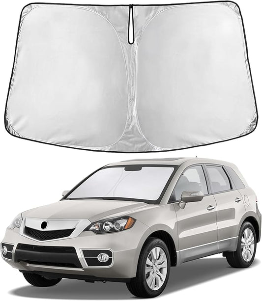 Econour Windshield Sunshade for Acura RDX 2007-2010 2011 2012, Sun Visor for Front Windshield & Window Sun Shade Cover, UV Heat Blocker & Protector, Car Accessories