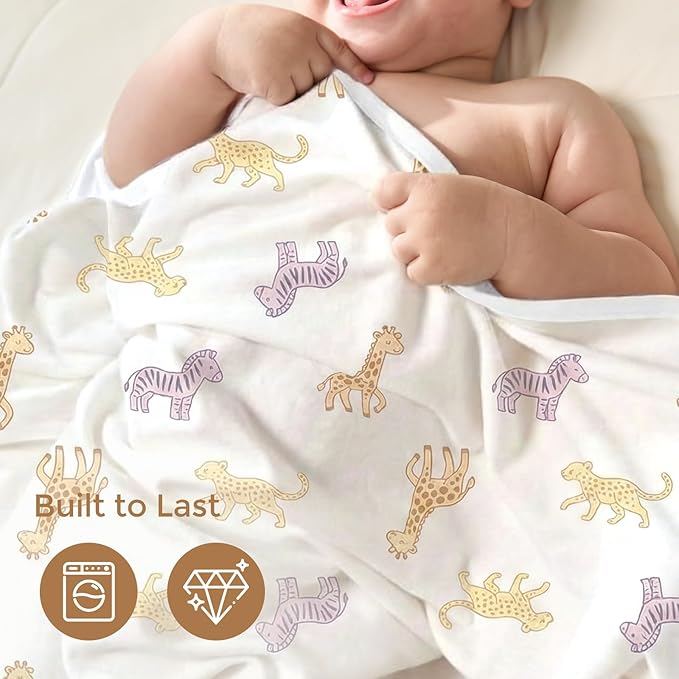 Momcozy Baby Towel with Hooded - Ultra Soft & Absorbent Large Bath Towel Set for Comfort & Gentle on Baby's Skin - Shower Gift & Bath Essential & Baby Registry Search for Newborn,Infant,Toddler,Kids