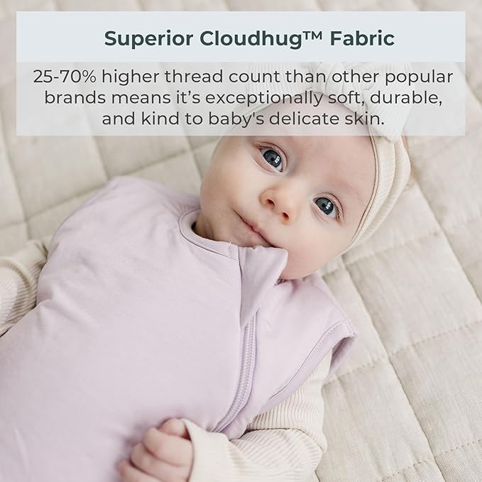 Everyday Bambu Sleep Sack 1.0 Tog - Rayon made from Bamboo Baby Sleeping Bag, Wearable Blanket, Unisex