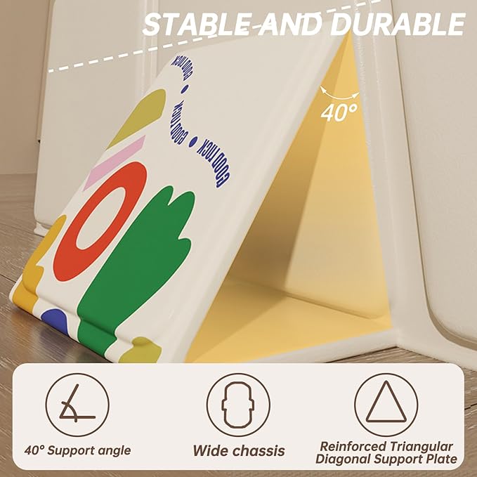 Collapsible Baby Bathtub for Newborns to Toddlers, Foldable Infant Bath Tub with Non-Slip Base, Large Portable Travel Shower Basin for Small Spaces, Camping, Easy Storage, White