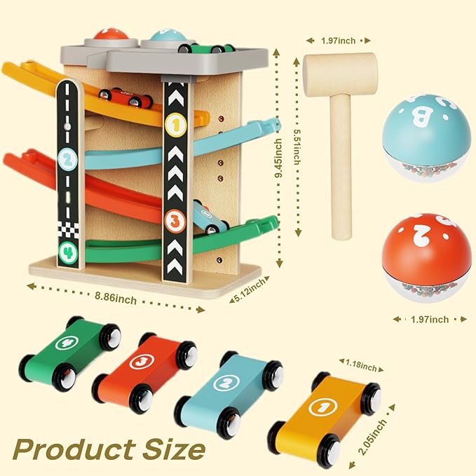 Toddler Toys for 1-2 Year Old Boy, Montessori Toys for 1 Year Old, First Birthday Gifts