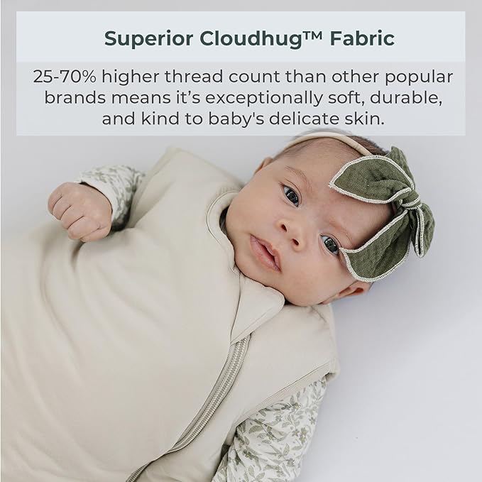 Everyday Bambu Sleep Sack 2.5 Tog - Rayon made from Bamboo Baby Sleeping Bag, Wearable Blanket, Unisex