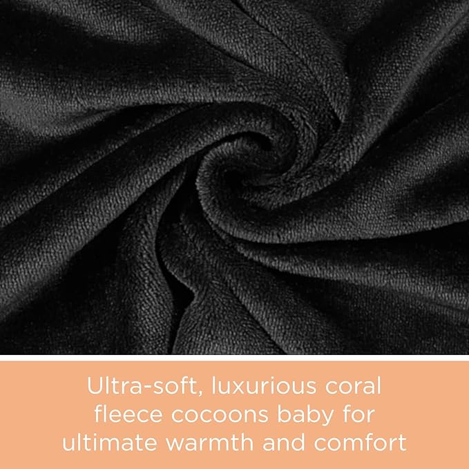 liuliuby Winter Carseat Covers for Baby | Infant Car Seat Cover Baby | Doona Accessories | Warm & Thick Fleece Canopy for Infant & New Born Cold Weather (Gray)