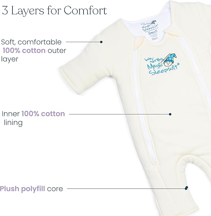 Magic Sleepsuit Baby Merlin's Microfleece Baby Swaddle Transition Product