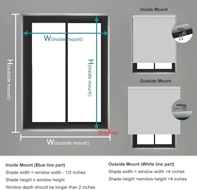 Changshade Motorized Cellular Shades With Remote Control Smart Blinds Work With Alexa, Google Home, Smarthings, Custom Size Electronic Automatic Shades for Indoor Windows Doors, Light Filtering, Beige