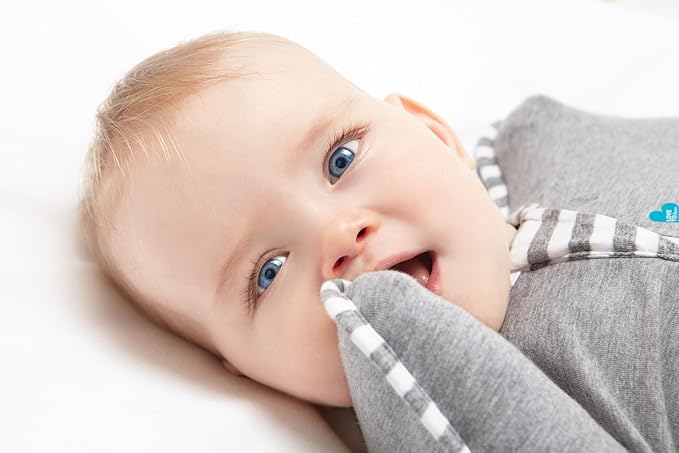 Love to Dream Swaddle UP, Baby Sleep Sack, Self-Soothing Swaddles for Newborns, Improves Sleep, Snug Fit Helps Calm Startle Reflex, New Born Essentials for Baby, 1.0 TOG, 13-19 lbs, Gray