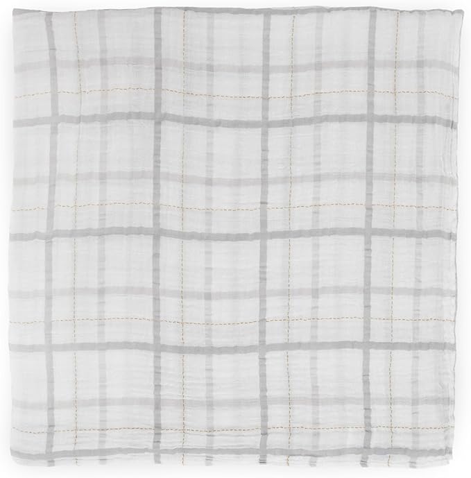 Little Unicorn Muslin Swaddle Blanket for Newborns & Infants | Soft & Breathable Fabric | Set of 3 Baby Blankets for Swaddling, Nursing, Shower Gifts (Garden Bees)