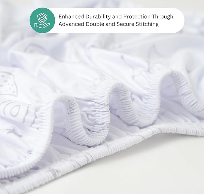 Bassinet Sheets for UPPAbaby Bassinet V3, Graco Modes, DreamMore, SmartSense Soothing, Thule Bassinet, 3 Pack, 16 x 30, Ultra Soft, Breathable, Unisex Boys Girls, Gray (Space)