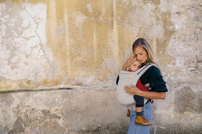 Beco Toddler Carrier (20-60 lbs) with Extra Wide Seat, 100% Cotton - Front-Carry & Backpack Style - Lightweight & Ergonomic Sling Carrier for Children from 18months - Ecru