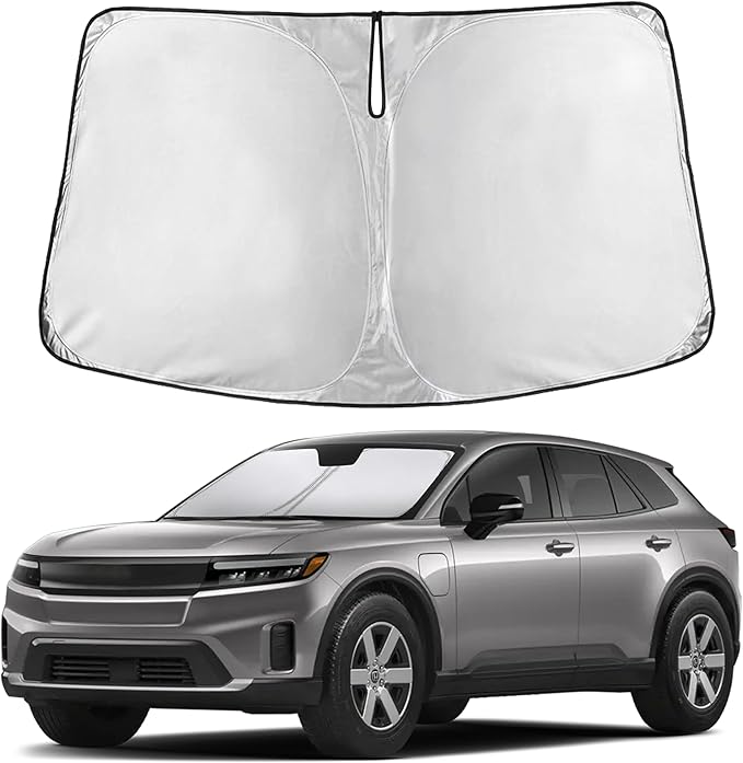 EcoNour Windshield Sun Shade for Honda Prologue 2024–2026 | Front Window Sunshade | Foldable Car Sun Protector | Blocks UV Rays & Keeps Interior Cooler
