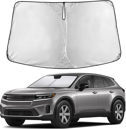 EcoNour Windshield Sun Shade for Honda Prologue 2024–2026 | Front Window Sunshade | Foldable Car Sun Protector | Blocks UV Rays & Keeps Interior Cooler