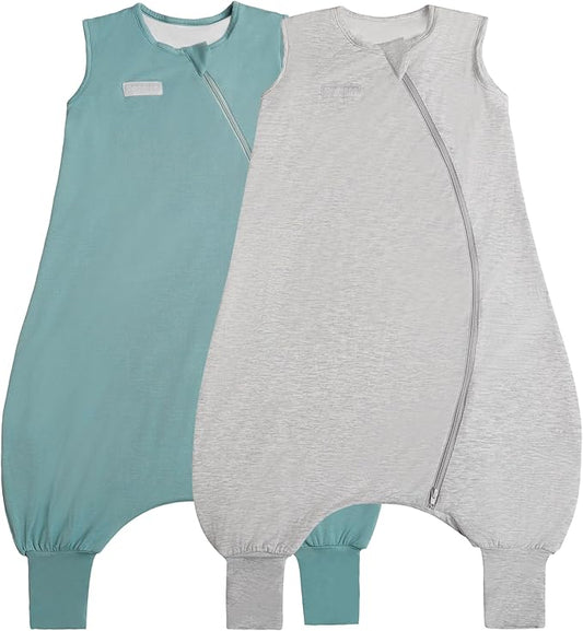 Aomloge PuppyCozy: Toddler Sleep Sack 9-48 Months, 1.0 Tog Sleep Sack with Legs, Baby Wearable Blanket