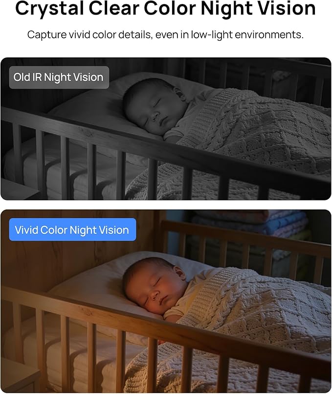 Dual Lens Security Indoor Camera 5G/2.4G WiFi, 2K+2K Pet Smart Camera with Pan Tilt for Home, Baby Monitor, AI Tracking, Motion Detection, Color Night Vision, 2-Way Talk, No Dead Zone, 355° View