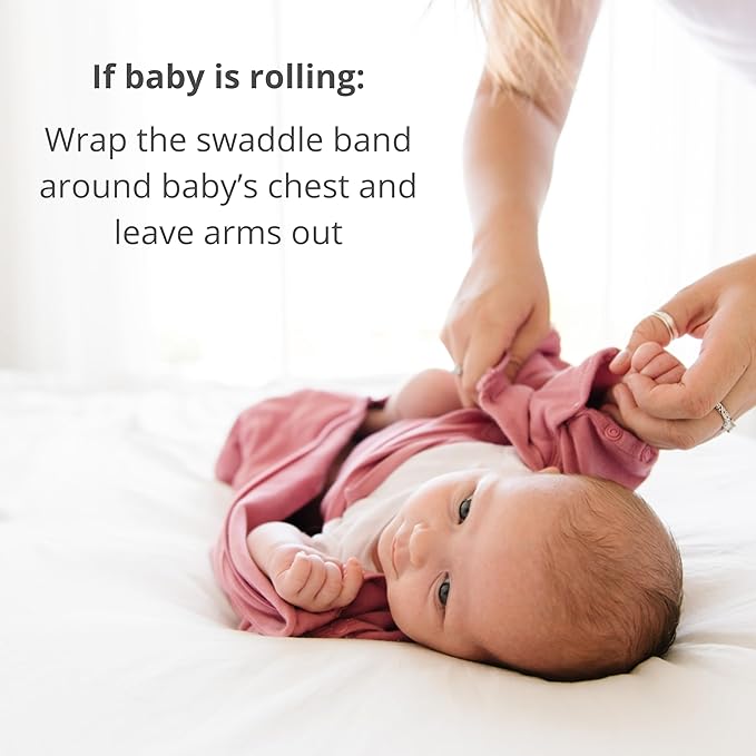 Dreamland Baby Bamboo Viscose Swaddle Blanket (0-6 months). 1.0 TOG Ultra Soft Swaddle Blanket w/Built in Band. 97% Viscose, 3% Spandex (Forest). Mom-Owned US Business, Premium Materials
