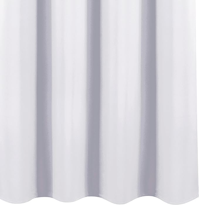 LEMOMO Blackout Curtains 66 x 84 Inch Off White Curtains 2 Panels Darkening Thermal Insulated Bedroom Curtains