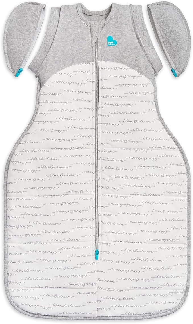 Love to Dream Swaddle UP, Transition Bag Warm 2.5 TOG, Gently Help Baby Safely Transition from Being Swaddled to Arms Free
