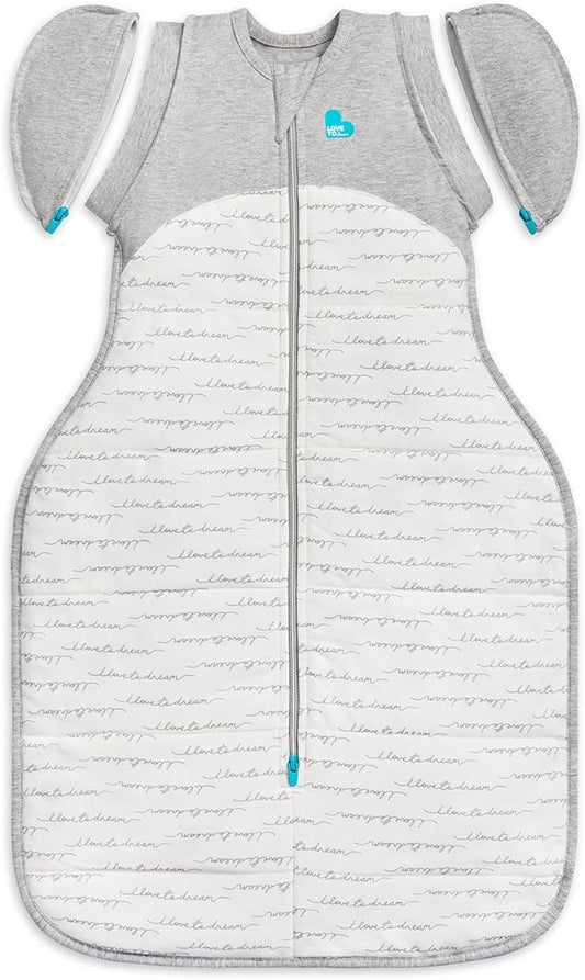 Love to Dream Swaddle UP, Transition Bag Warm 2.5 TOG, Gently Help Baby Safely Transition from Being Swaddled to Arms Free