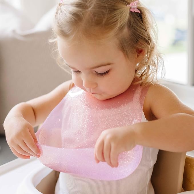 Babynetic Magnetic Silicone Baby Bib – Waterproof, Dishwasher Safe, BPA Free Food-Grade, Feeding Bib for Infants and Toddlers