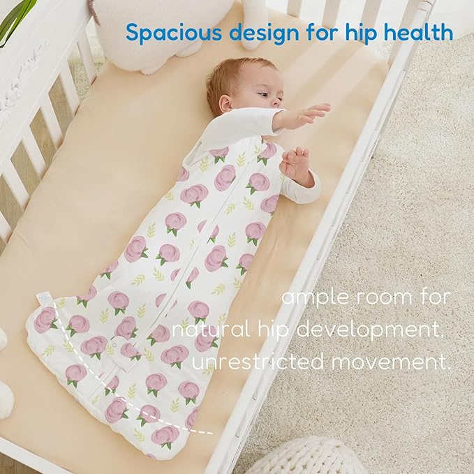 TotAha Sleep Sack 12-18-24 Months 1.0 TOG, Infant Baby Wearable Blanket, Quilted Sleeping Bag with 2-Way Safe Zipper for All Seasons