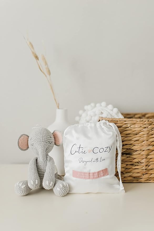 Satin Fitted Crib Sheet (2 Pack) Premium Oeko-TEX Certified Satin Crib Sheet Set, Prevents Bald Spots Like Silk Crib Sheets for Baby Hair (White with Light Gray Hearts & Stars)