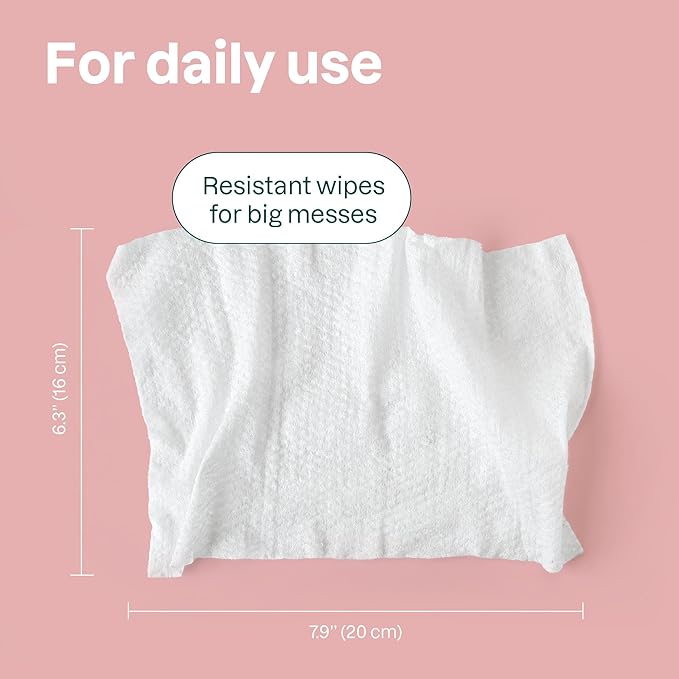 ATTITUDE Baby Water Wipes, EWG Verified, Safe for Newborns, Unscented & Fragrance-Free, 99% Water, Gentle, Vegan & Dermatologically Tested, Travel Pack with Hard Lid, 72 Count (Pack of 3)