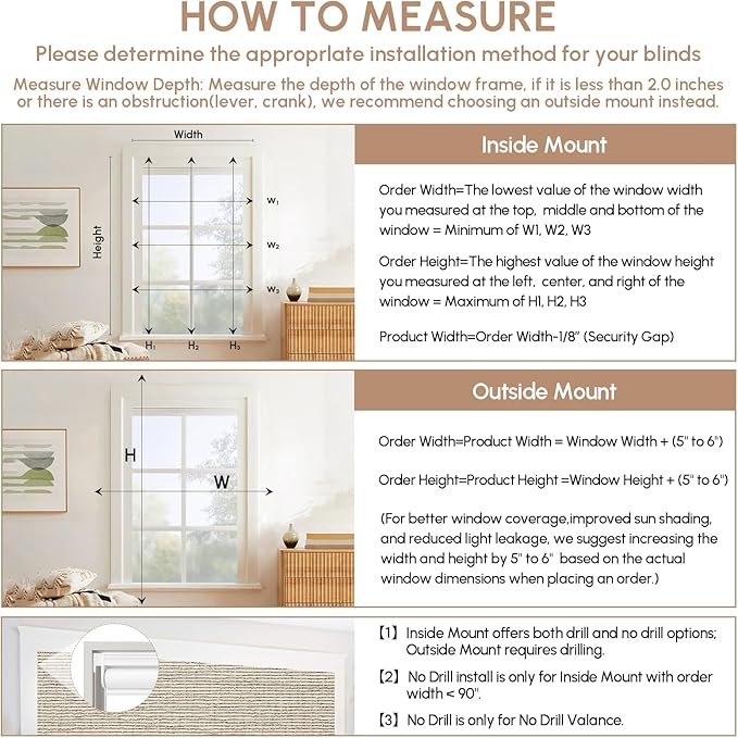 Kincmo No Drill Motorized Blinds with Remote, 100% Blackout Roller Shades for Windows, Custom Electric Blinds Compatible with Alexa, Apple Homekit, Google Home (100% Blackout Classic Sandy)